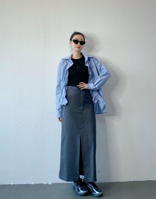 regular Waist Line Skirt #250403